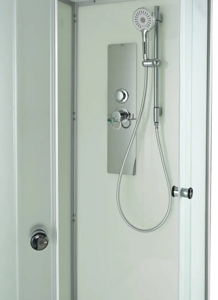 Душевая кабина KABINKA.KZ D5012L N без крыши, 208х80 см, высокий поддон
