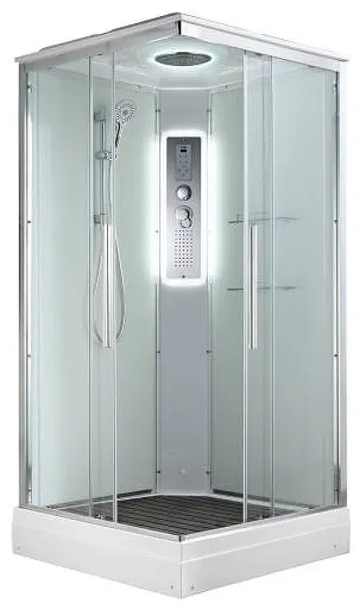 Душевая кабина KABINKA.KZ K2090LED, 220х90 см, низкий поддон купить,NaN