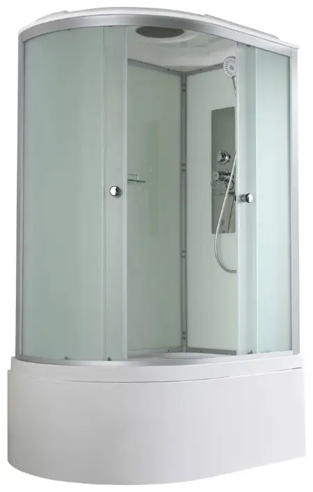 Душевая кабина AvaCan D5012R, 215х120 см, высокий поддон