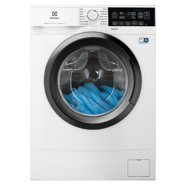 Стиральная машина Electrolux EW6S3R07SI белая купить,NaN