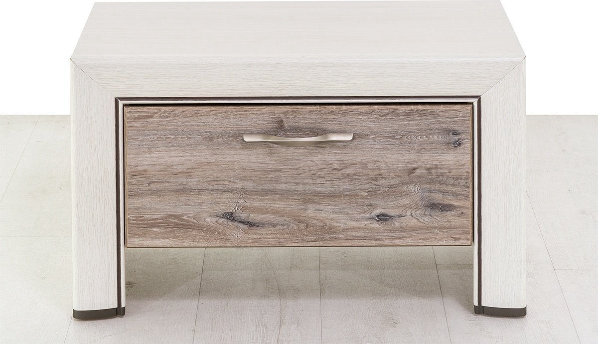 Тумба ANREX Оливия 1S, 70x44.1x36 см, белый, коричневый купить,NaN
