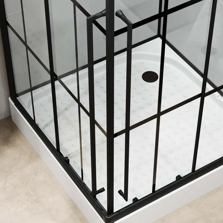 Душевая кабина Niagara Standart ST100/15QL/KL/BKT, 225х100 см, низкий поддон