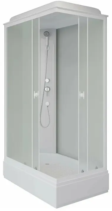 Душевая кабина KABINKA.KZ P120/80/26Q/MT, 215х120 см, средний поддон