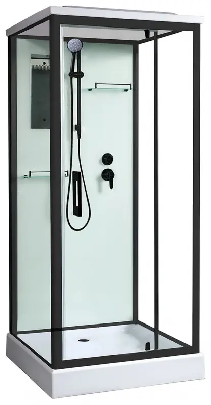 Душевая кабина KABINKA.KZ TANA 90 BL, 217х90 см, низкий поддон