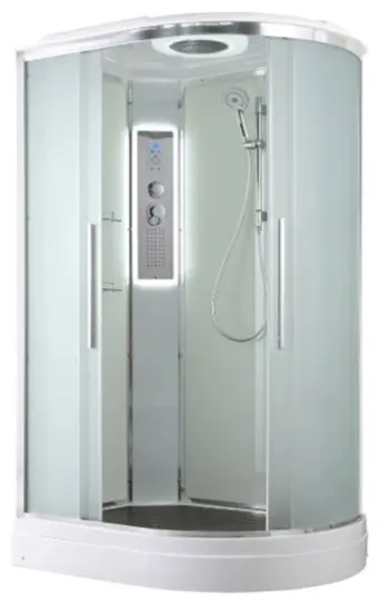 Душевая кабина KABINKA.KZ EM2912LLED, 220х90 см, низкий поддон купить,NaN