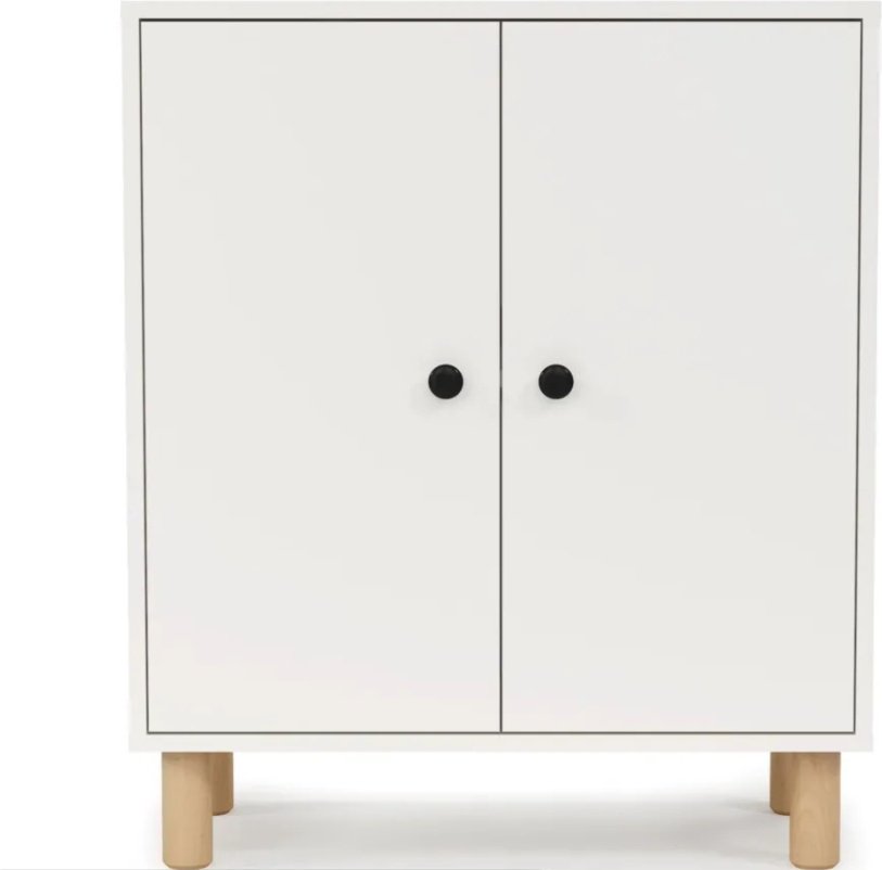 Комод Мебель Азии Норд, 70x35.30x92 см, белый купить,NaN