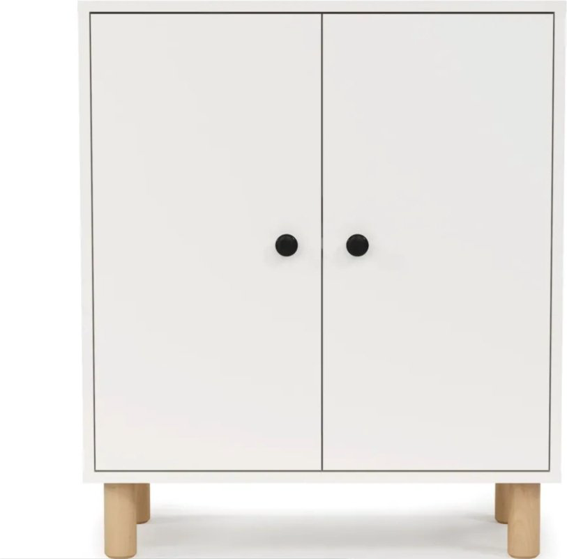 Комод Мебель Азии Норд, 70x35.30x92 см, белый купить,NaN