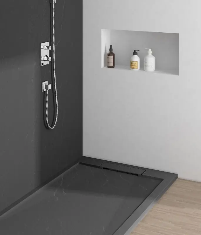 Душевой поддон ESBANO ESP-LX90B 90x90 низкий