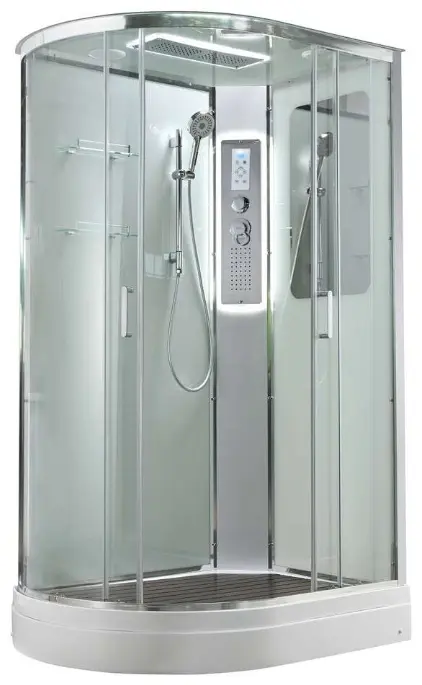 Душевая кабина KABINKA.KZ A2912RLED, 220х120 см, низкий поддон купить,NaN