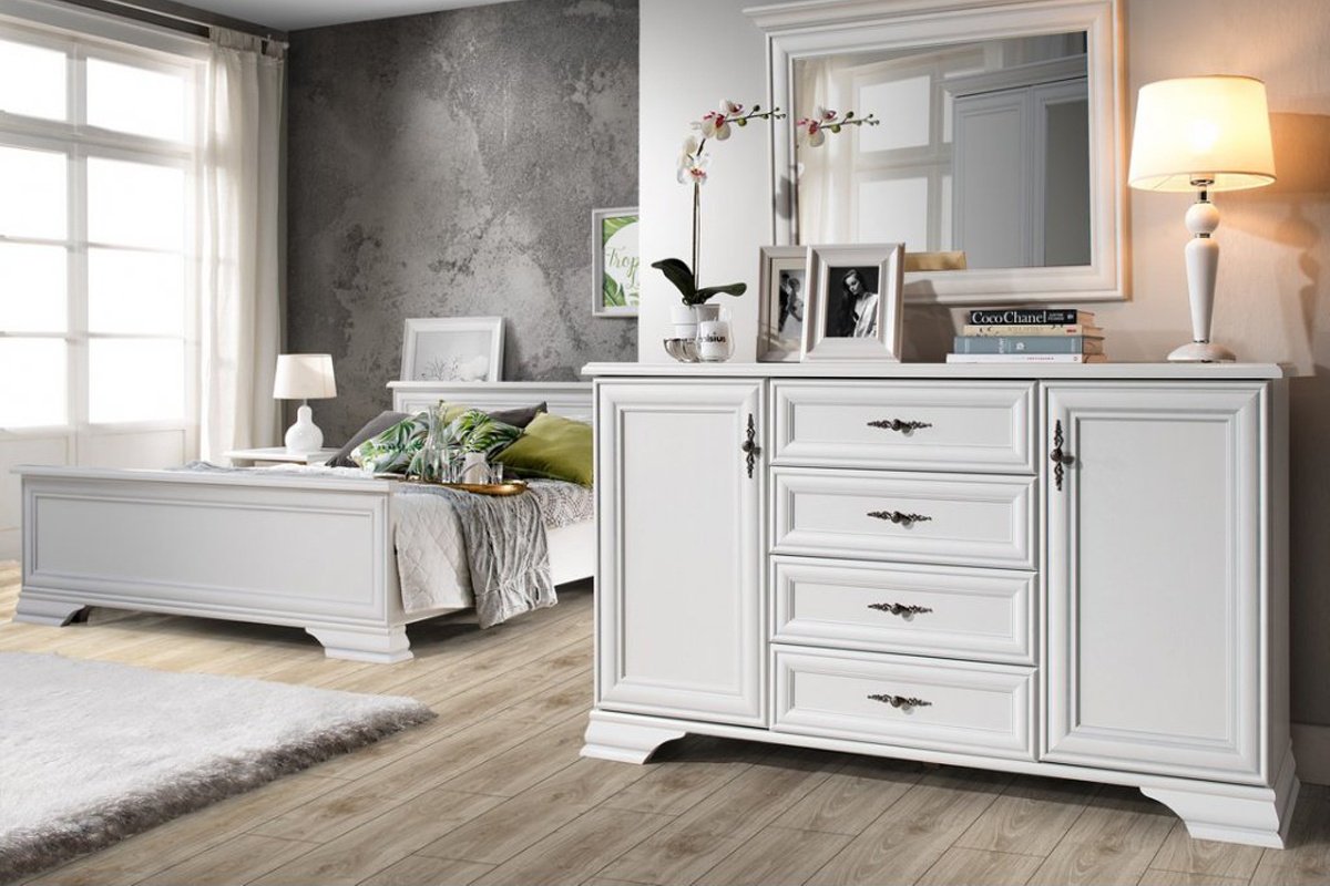 BRW Кентаки KOM2D4S, 154.5x44.5x90.5 см, белый купить,0