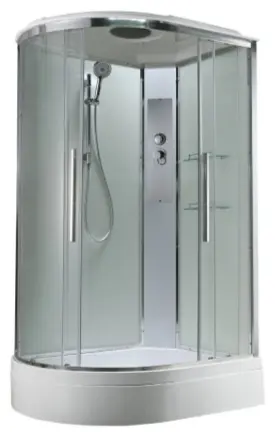 Душевая кабина KABINKA.KZ EM3812RT, 80х220 см, низкий поддон