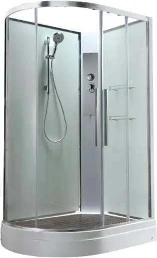 Душевая кабина KABINKA.KZ EM2912RNT, 208х90 см, низкий поддон