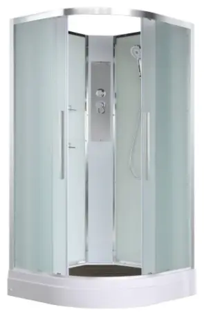 Душевая кабина KABINKA.KZ EM2090N, 208х90 см, низкий поддон