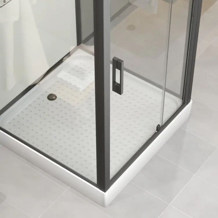 Душевая кабина KABINKA.KZ ST80/15Q/BL, 215х80 см, низкий поддон