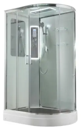Душевая кабина KABINKA.KZ A2912LLED, 220х90 см, низкий поддон купить,NaN