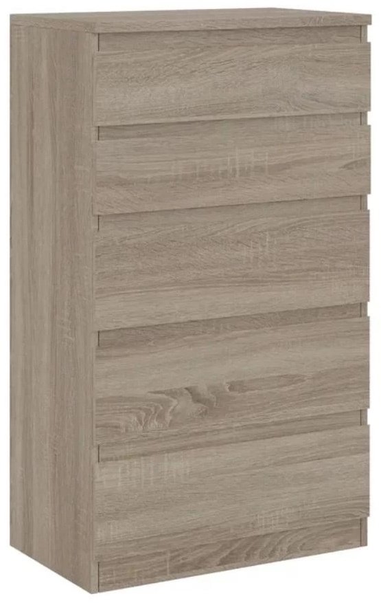 Комод СВЕДСТА Кастор, 65x40x112 см, коричневый купить,NaN