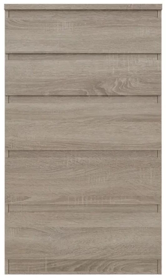Комод СВЕДСТА Кастор, 65x40x112 см, коричневый купить,NaN