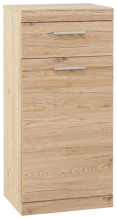 Комод ANREX Оскар 1D1SH, 45x35.10x98.3 см, коричневый