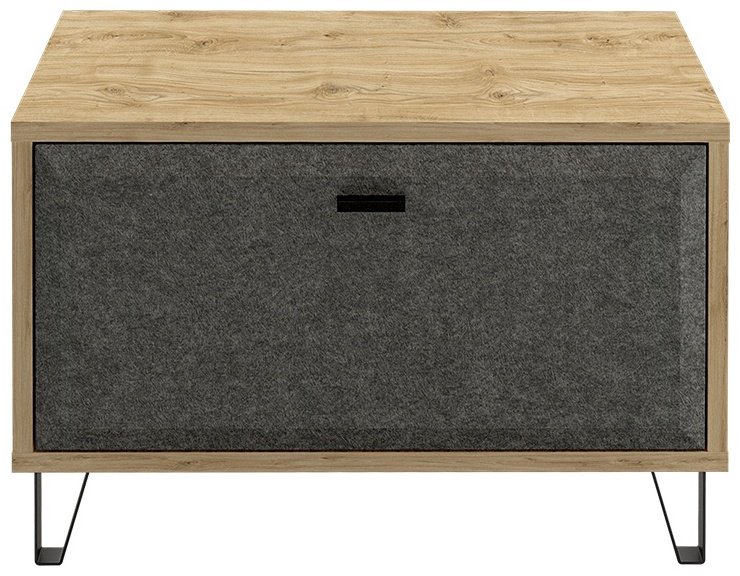 Тумба для обуви BRW Брест 79x42x51см черный купить,NaN