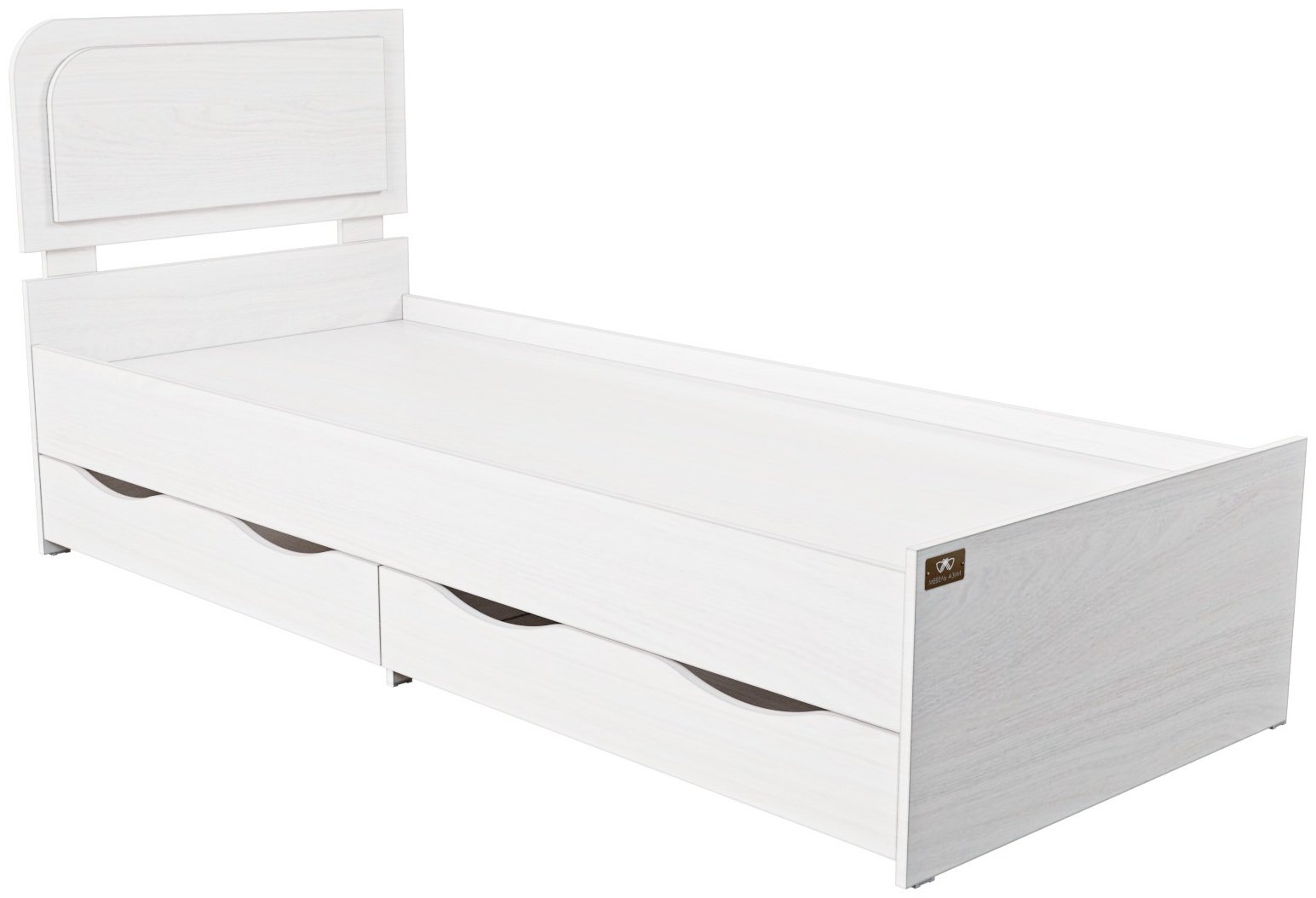 Кровать Мебель Азии Соня 80x200см светло-серая купить,NaN