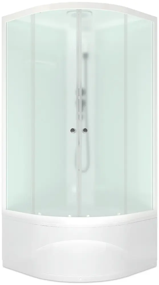 Душевая кабина KABINKA.KZ Delight Slim High (99), 218х90 см, высокий поддон
