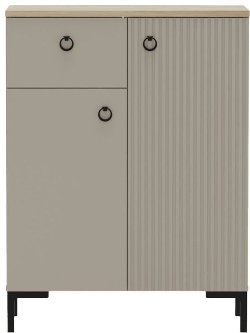 Комод BRW Брест Доменика 70x41x93см серый купить,NaN
