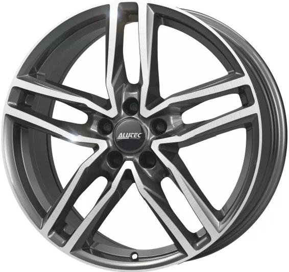 Комплект дисков Alutec Ikenu 5x114.3 6.5x16 ET38 D70.1 графит купить,312000