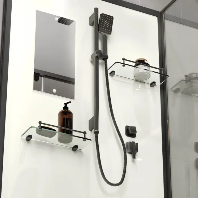 Душевая кабина KABINKA.KZ Standart ST100/15Q/BL/BK, 200х100 см, низкий поддон