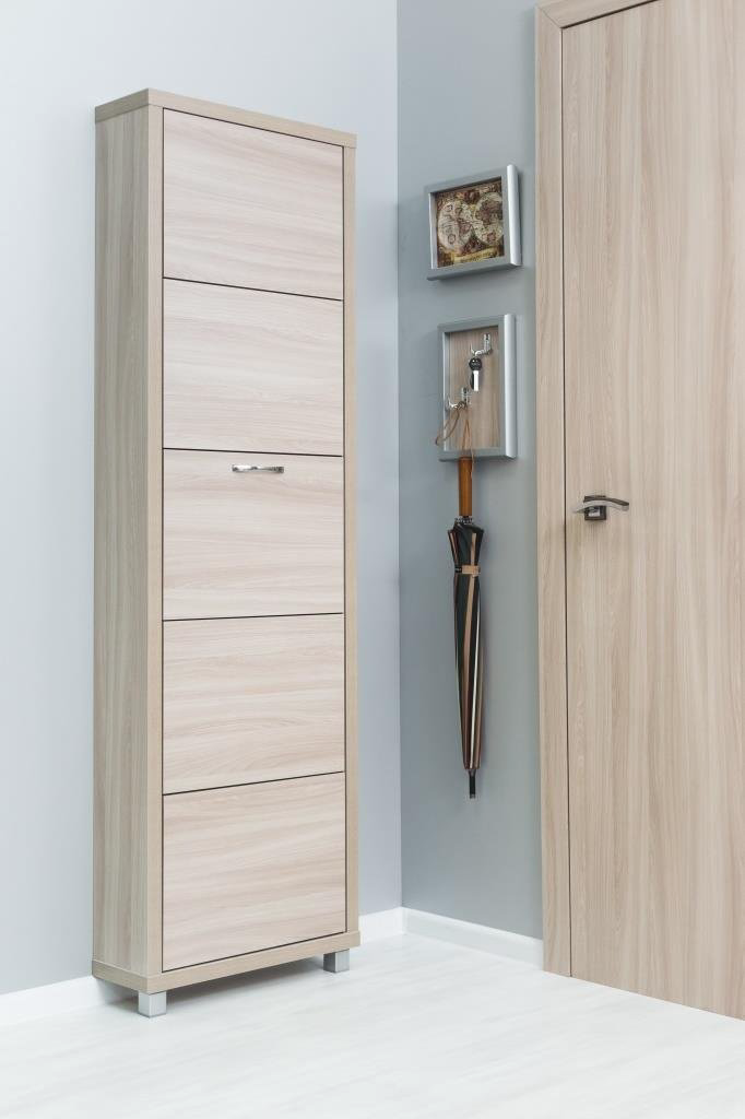 Тумба для обуви АЙРОН 54.50x19x174см бежевый купить,NaN