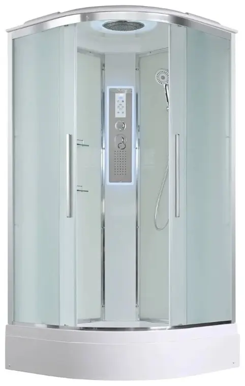Душевая кабина KABINKA.KZ EM3010LED, 220х100 см, средний поддон купить,NaN
