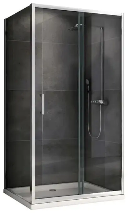 Душевое ограждение Abber двухстенное AG301305-S605, 900х1900 мм купить,NaN