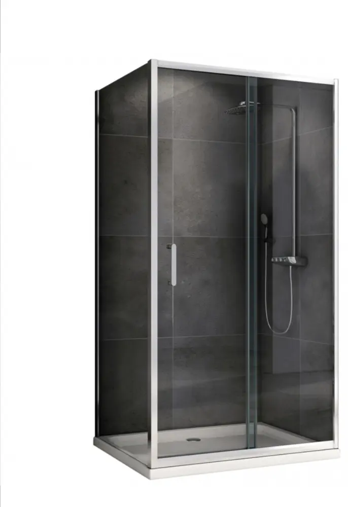 Душевое ограждение Abber двухстенное AG301405-S605, 600х1900 мм купить,NaN