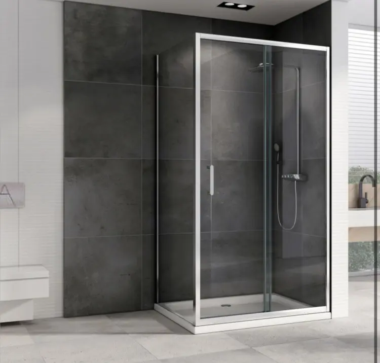 Душевое ограждение Abber двухстенное AG301405-S605, 600х1900 мм купить,NaN