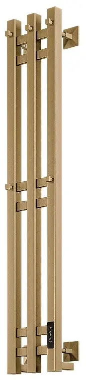 Полотенцесушитель электрический Veconi E12015G-B, I-образный 15x120 см
