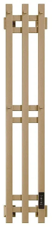 Полотенцесушитель электрический Veconi E12015G-B, I-образный 15x120 см