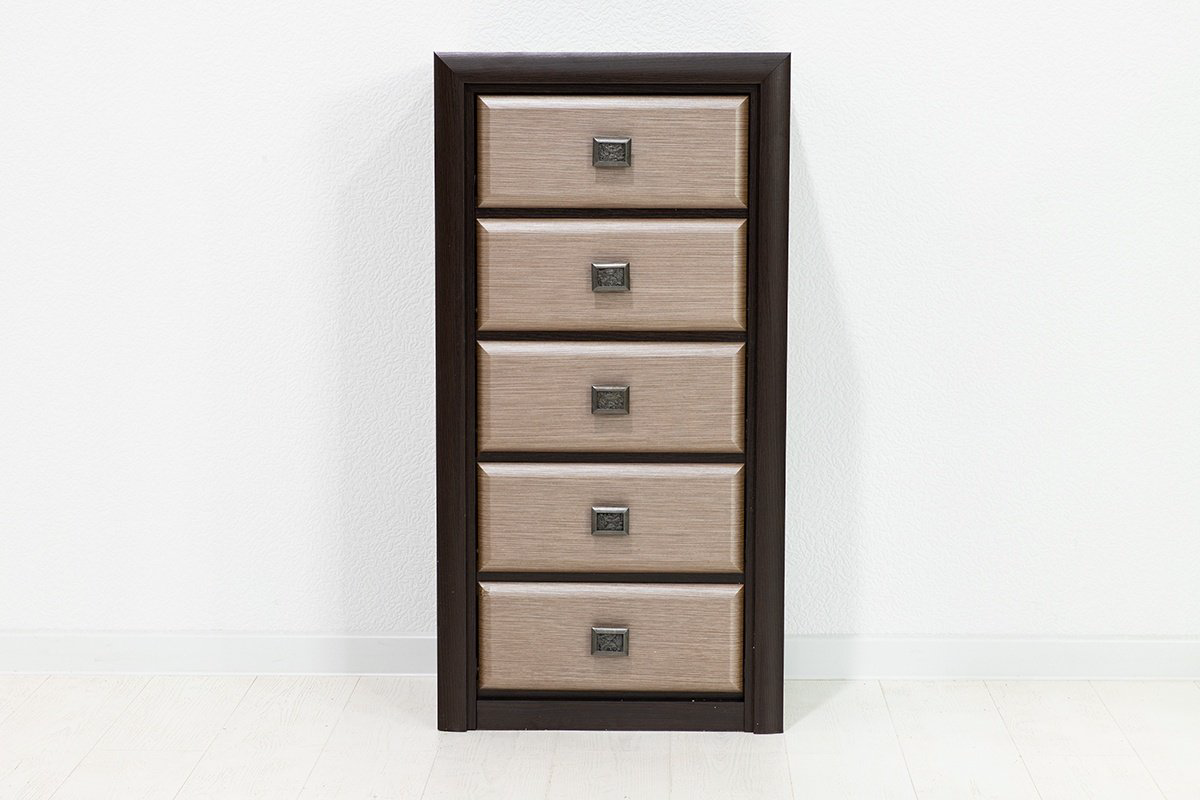 Комод BRW Коен КОМ5S, 58.50x40x114 см, коричневый купить,NaN