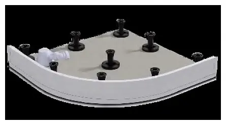 WeltWasser ножки для поддона WW LK/8, 8 шт