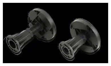 WeltWasser ножки для поддона LK/9 TRS12080,TRS12090, 9 шт