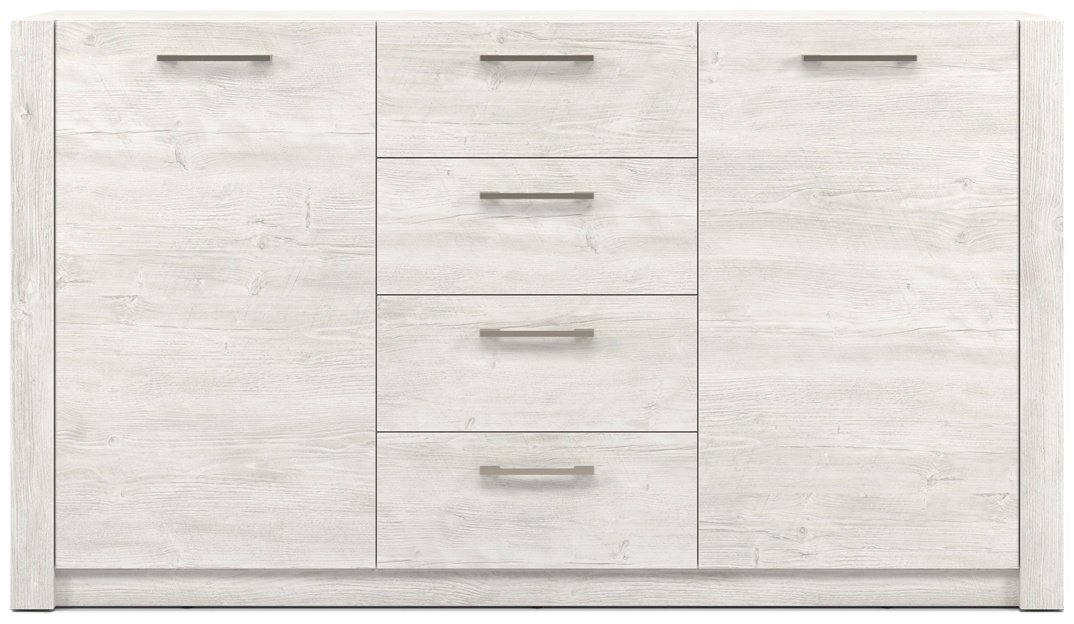 Комод MySTAR Вирджиния, 146.60x42.60x82.4 см, белый, серый - ForteMarket Комод MySTAR Вирджиния, 146.60x42.60x82.4 см, белый, серый купить,0