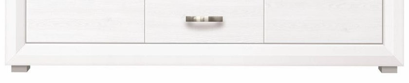 Комод BRW Мальта KOM2D4S, 151.50x38x91 см, белый купить,NaN