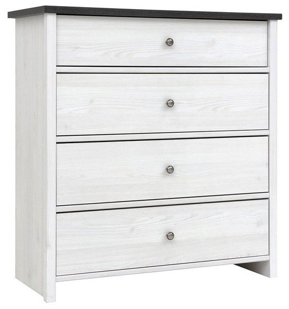 Комод BRW Порто 88.50x40x94см белый купить,NaN