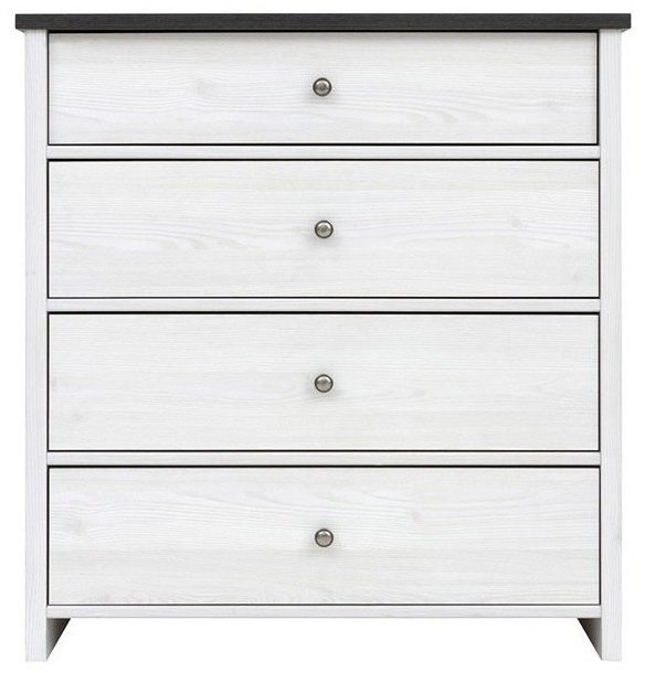 Комод BRW Порто, 88.50x40x94 см, белый купить,0
