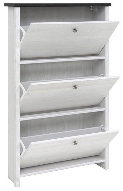 Обувница Гербор 75x18.50x126 см, ЛДСП купить,0