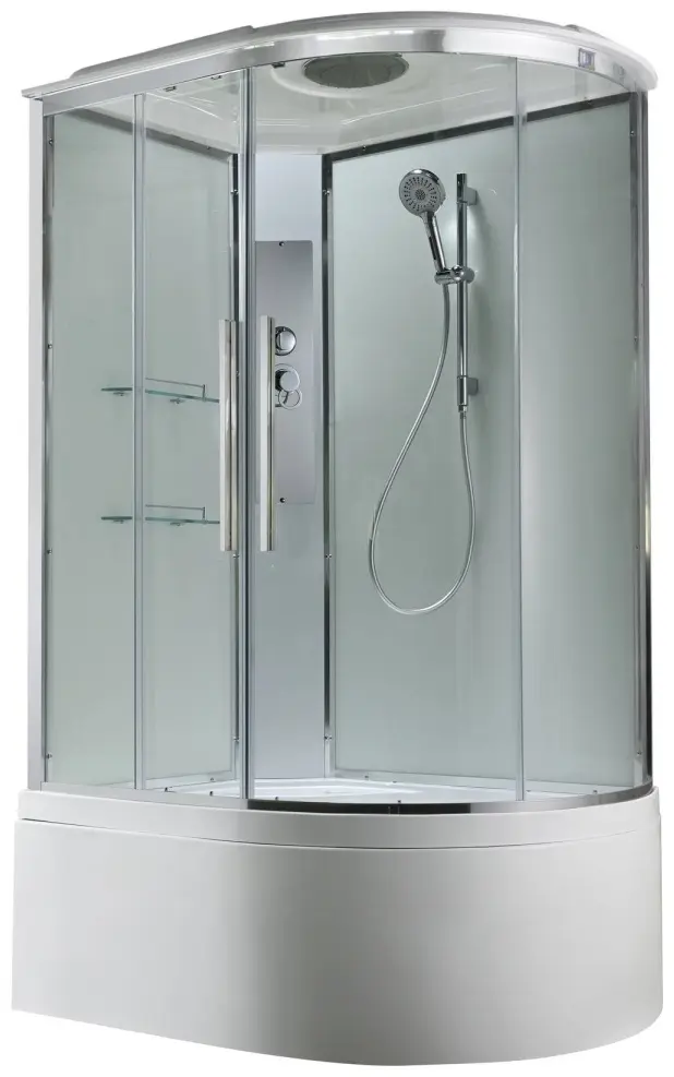 Душевая кабина KABINKA.KZ EM5812LT, 220х120 см, высокий поддон
