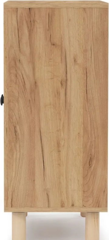 Комод Мебель Азии Норд 2Д, 70x35.30x82 см, белый, коричневый - ForteMarket Комод Мебель Азии Норд 2Д, 70x35.30x82 см, белый, коричневый купить,0