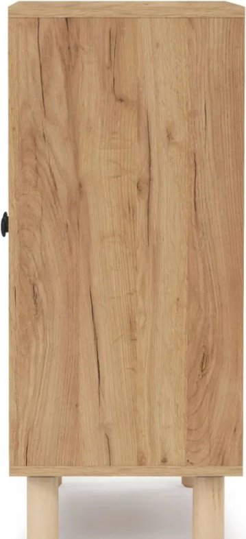 Комод Мебель Азии Норд 2Д, 70x35.30x82 см, белый, коричневый купить,NaN