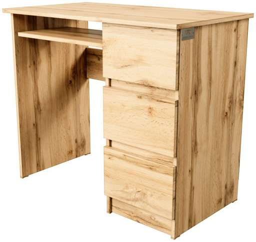 Стол компьютерный Мебель Азии Мори МС-6, 90х50x77 см, коричневый