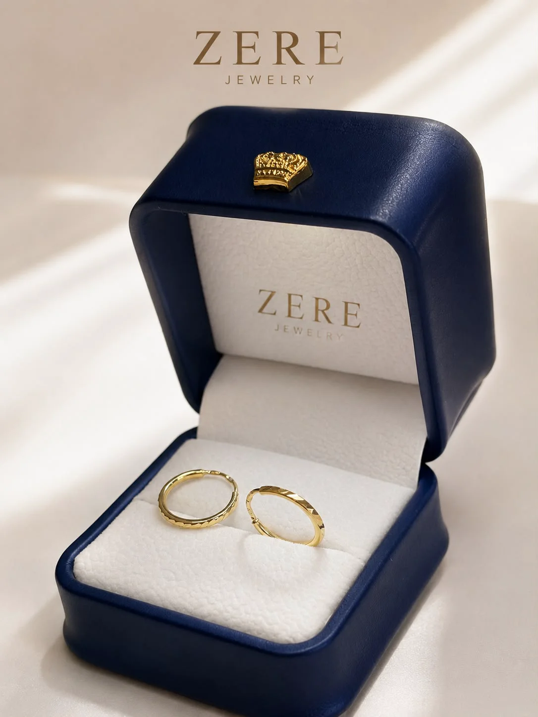 Серьги Zere ZR030709 жёлтое золото 0.92гр 15мм купить,71200