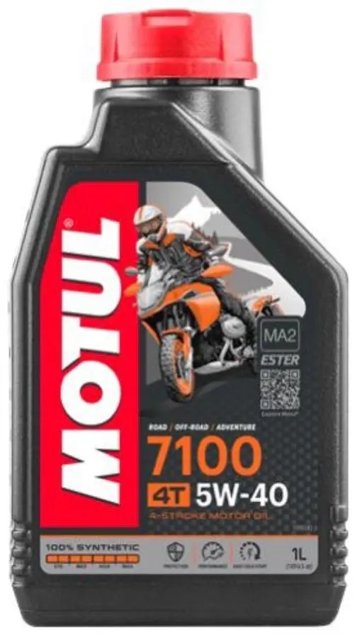 Моторное масло Синтетическое Motul 4T 7100 5W-40 1 л