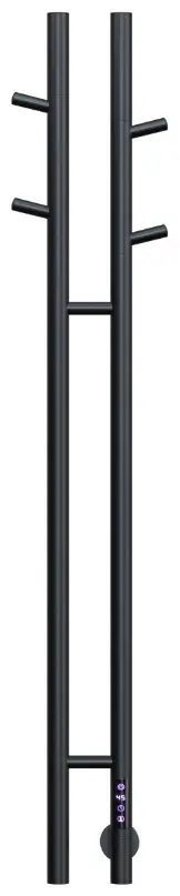 Полотенцесушитель электрический Vincea VTD-1D2BE, I-образный 12x130 см